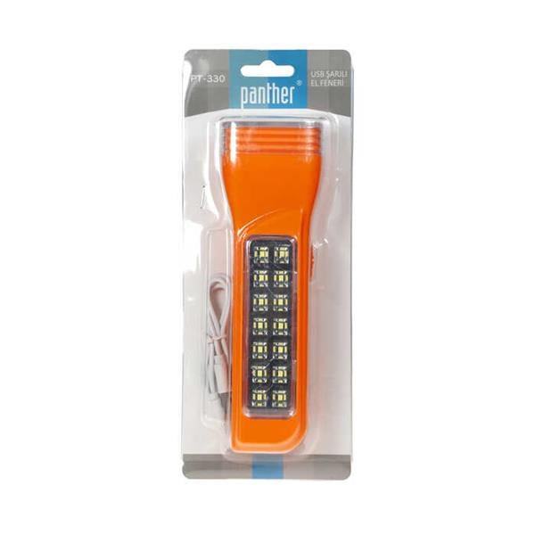 PANTHER PT-330 USB ŞARJLI EL FENERİ