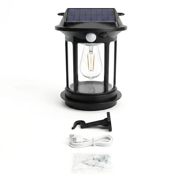PANTHER PT-387 USB ŞARJLI SOLAR KAMP LAMBASI