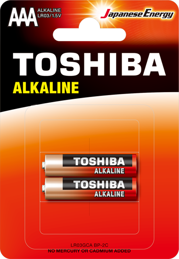 TOSHIBA LR03 BLS. ALK.İNCE 2Lİ