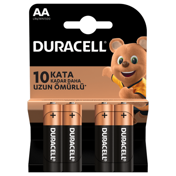 Duracell AA Kalem Pil 4’lü