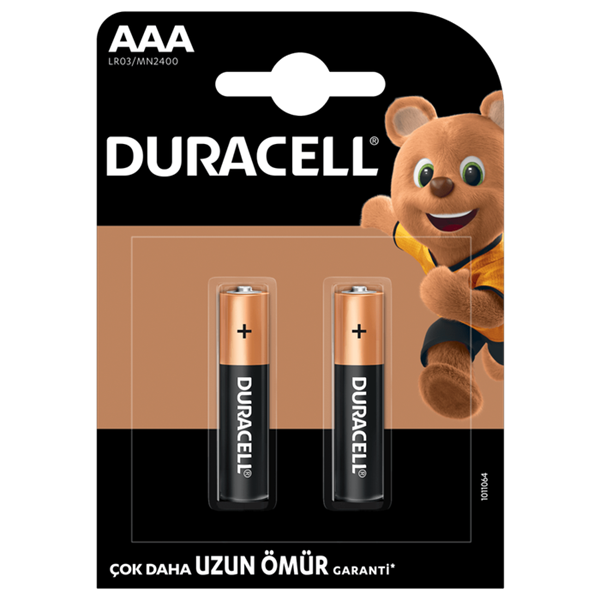 Duracell AAA İnce Pil 2’li