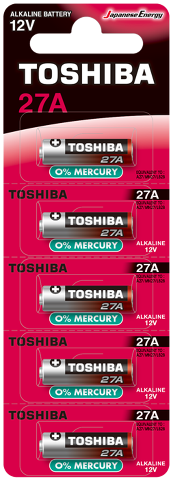 Toshiba 27A Bp Alkalin Pil 5’li