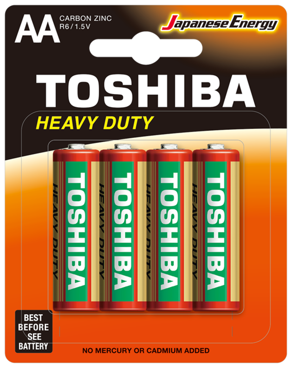 TOSHIBA R6KG BLS. KALEM PİL 4LÜ