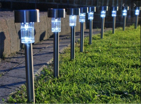 Güneş Enerjili Solar Lamba Bahçe Aydınlatması - 10’lu
