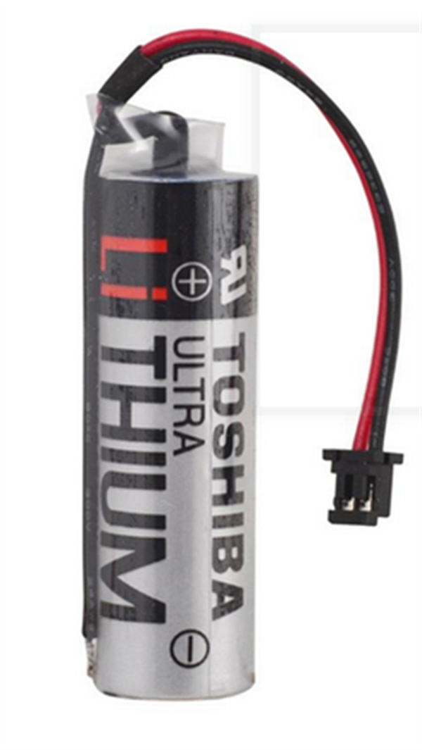 Toshiba ER-6VC119A 3.6V 2000mAh Lithyum Battery Siyah Soketli PLC-CNC Pil