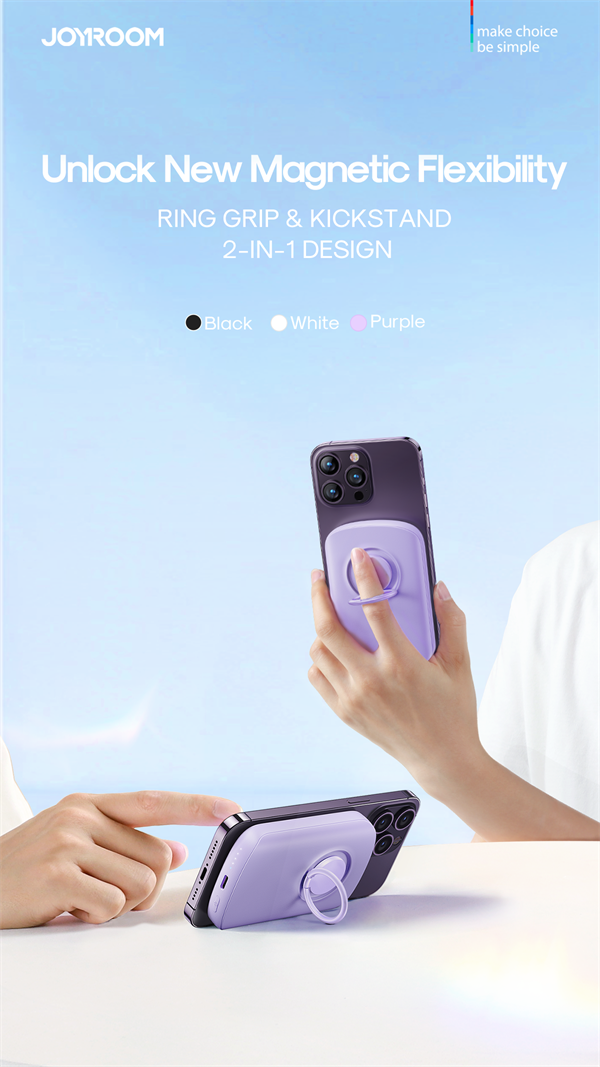 JOYROOM JR-W030 20W WIRELESS POWERBANK 6000MAH MOR