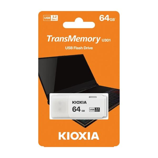 KIOXIA TRANSMEMORY 64 GB USB 3.2 BELLEK