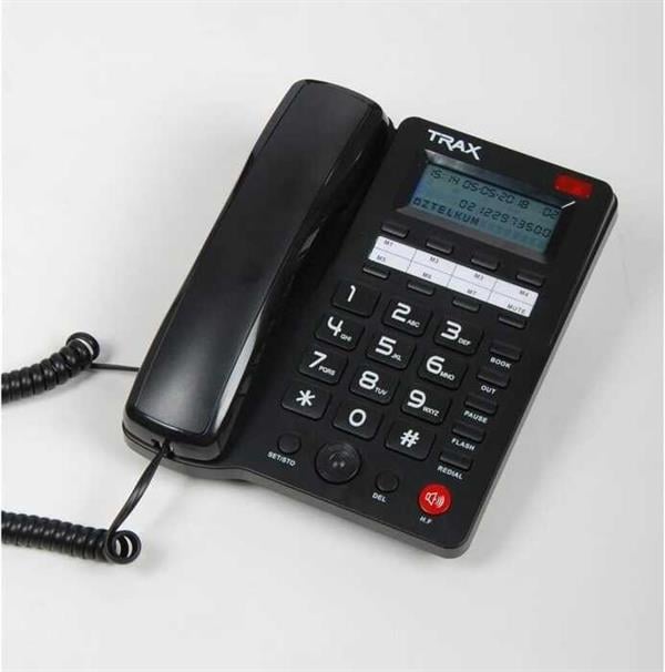 TRAX TC 605PB İSİM REHBERLİ CID MASA TELEFONU