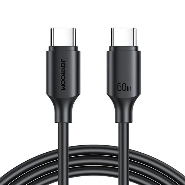 JOYROOM S-CC060A9 60W TYPE C-TYPE C 0.25M-BLACK