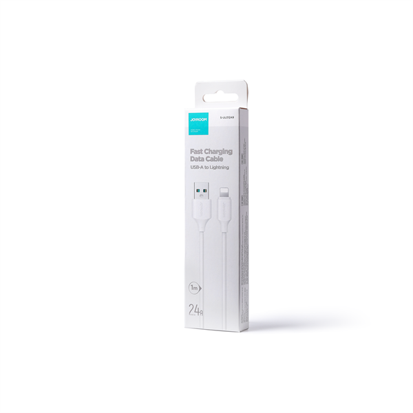 JOYROOM S-UL012A9 2.4A USB A-LIGHTNING 1M-WHITE