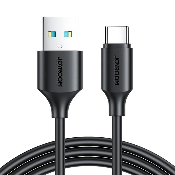 JOYROOM S-UC027A9 3A USB A-TYPE C 1M-BLACK