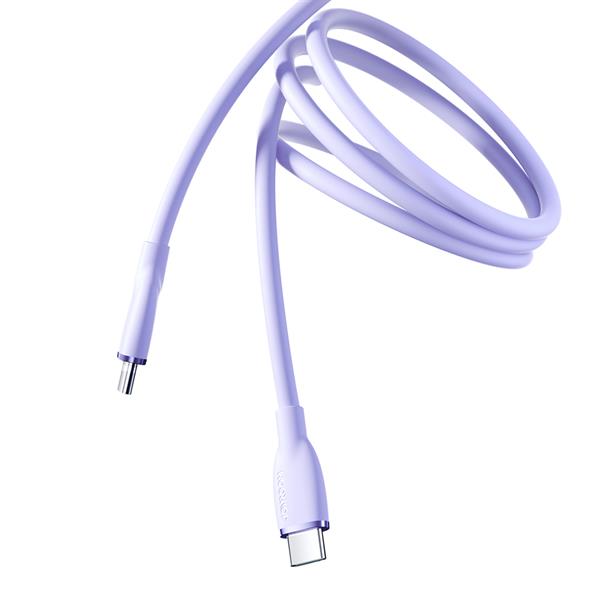 JOYROOM SA29-CC5 100W TYPE C-TYPE C 1.2M-PURPLE