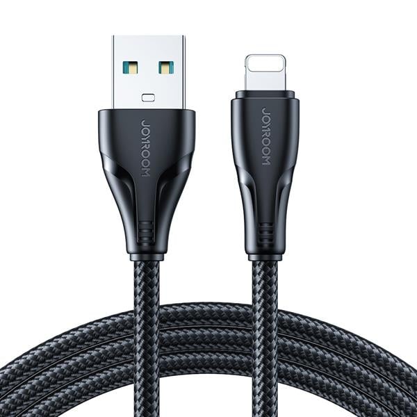 JOYROOM S-UL012A11 2.4A USB A-LIGHTNING 1.2M-BLACK