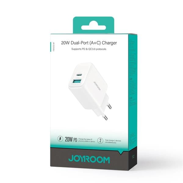 JOYROOM JR-TCF21 20W DUAL PORT (A+C) CHARGER