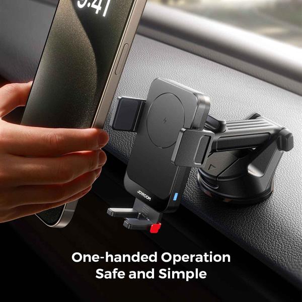 JOYROOM JR-ZS241S WIRELESS CAR CHARGER HOLDER BLCK.