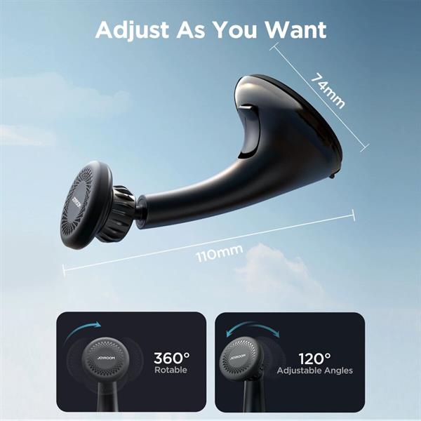 JOYROOM JR-ZS356 UNIVERSAL MAGNETIC CAR HOLDER BLACK
