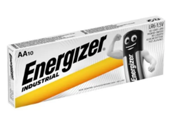 Energizer Endüstriyel Alkalin AA İnce Kalem Pil 10lu