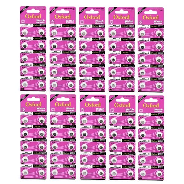 Oxford AG4 - LR66 - 377 - SR626 1.5V Alkalin Saat Pili 100 Adet