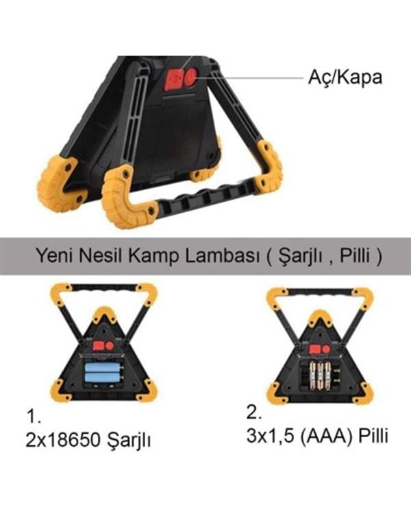 BİGEM BM-610 / PROFESYONEL KAMP - ARABA LAMBASI
