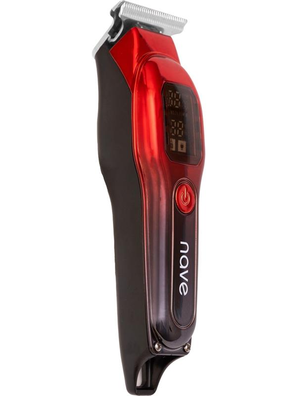 Nave Bq-02 T Bıçaklı Şarjlı Tıraş Makinesi – LED Ekranlı, Profesyonel Sakal & Saç Kesim