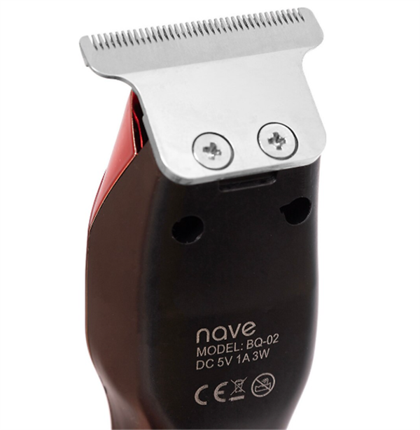 Nave Bq-02 T Bıçaklı Şarjlı Tıraş Makinesi – LED Ekranlı, Profesyonel Sakal & Saç Kesim