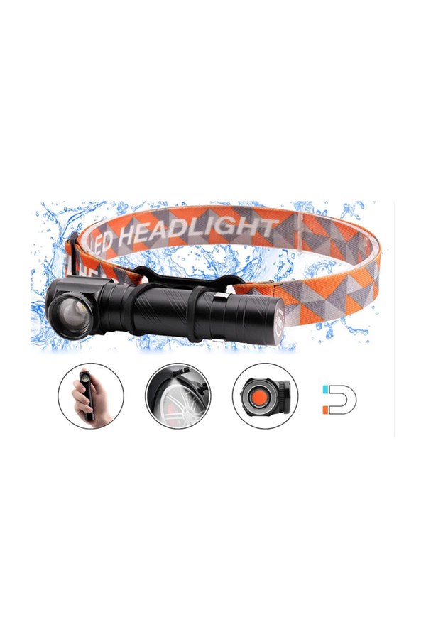 Baretta TK-80 T6 LED 800 Lümen El Ve Kafa Feneri