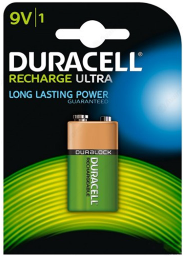 Duracell 9V NI-MH Şarjedilebilir Pil