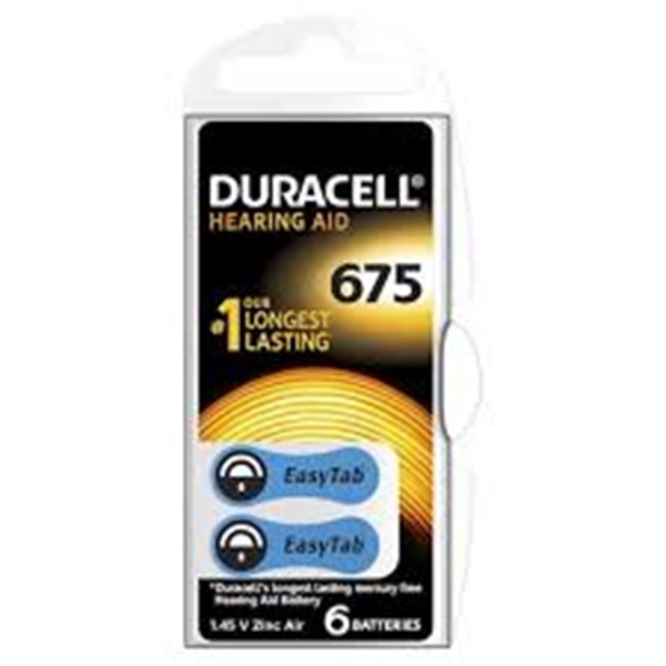 DURACELL ACTIVAIR 675 Numara İşitme Cihazı Pili