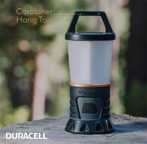 Duracell 600 Lümen Ledli 360° ve 180° Aydınlatmalı El Feneri + 3 AA Piller Dahil