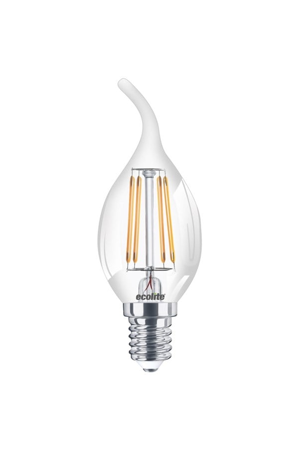 Ecolite LED Vintage CANDLE FLAME 4W E14 Duy Ampul