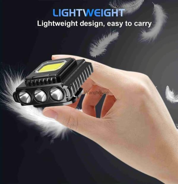 F.B.I F-1107 XPE+2 COB LED Profesyonel Şapka Feneri