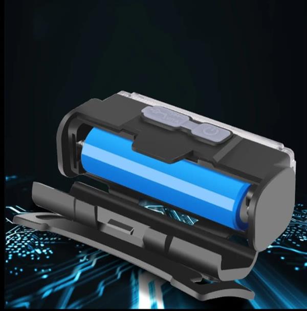 F.B.I F-2607 Su Geçirmez Polis Çakarlı COB LED Kafa Lambası  Taşıma Çantalı