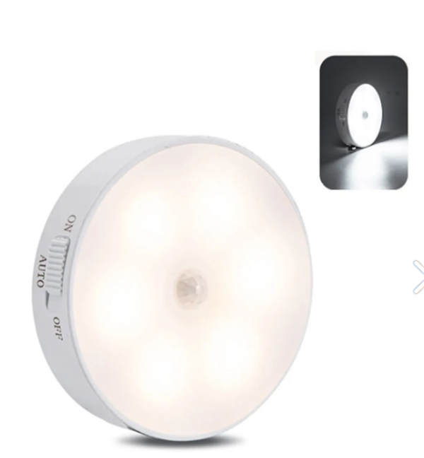 F.B.I F-49 8 LED Hareket Sensörlü USB Şarjlı Lamba - Beyaz Işık