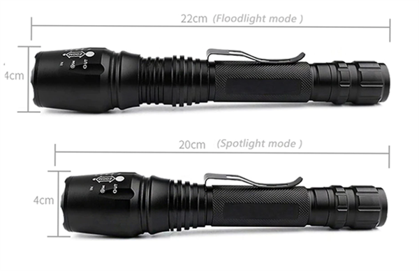 F.B.I F 9010 Yüksek kalite 20 w taktik Led el feneri zumlanabilir 18650 şarj edilebilir pil su geçirmez avcılık için ideal El Feneri