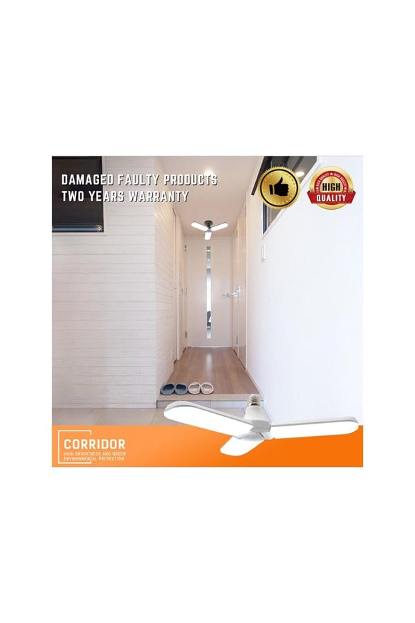 F.B.I 45Watt 3.600 Lümen 3500K E27 Duy Fan Ampul Gün Işığı
