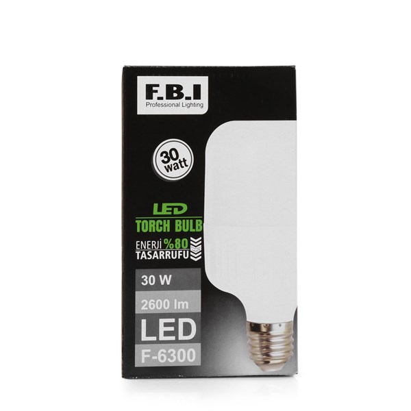 F.B.I 30Watt 2.600 Lümen 3500K E27 Duy LED Ampul Gün Işığı