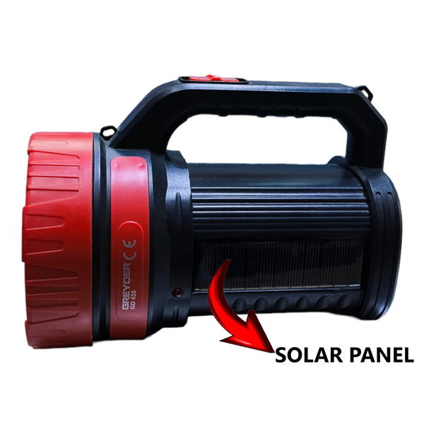Greyder GD-435 20W Solar Şarjlı El Feneri