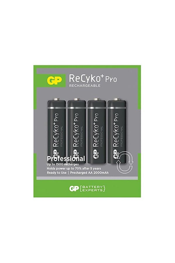 GP ReCyko Pro 2000mAh AA Şarj Edilebilir Kalem Pil 4’lü Paket