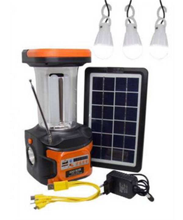 Gold Sılver GS-906P Solarlı Kamp Lambası