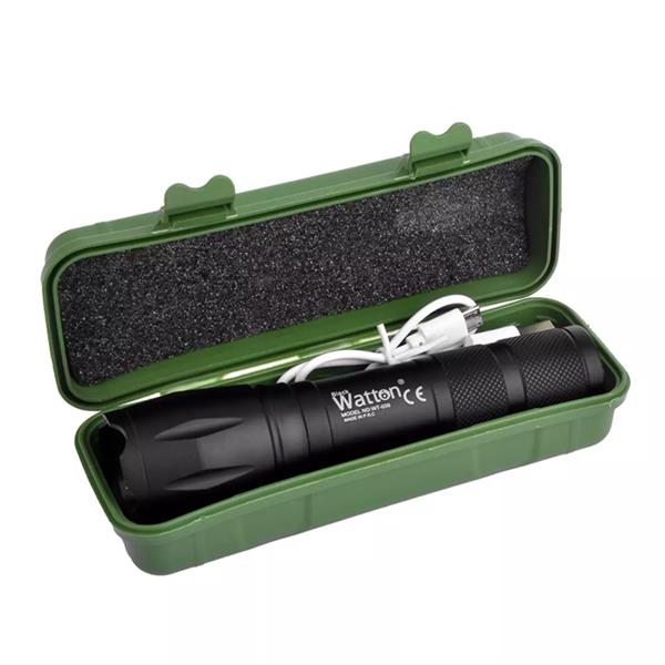 Powerbank Özellikli Uzun Menzilli EL Feneri Watton Wt-039