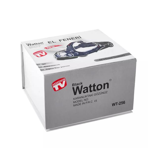 3 Başlıklı Şarjlı  Kafa Feneri  Watton Wt-256