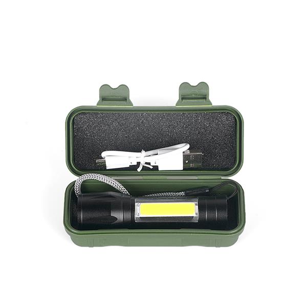MİNİ ÇOK GÜÇLÜ ŞARJLI EL FENERİ (XPE-COB LED ) WATTON WT-030