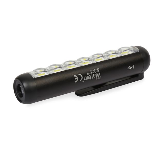 TYPE-C GİRİŞLİ MIKNATISLI ŞARJLI CEP FENERİ WATTON WT-333