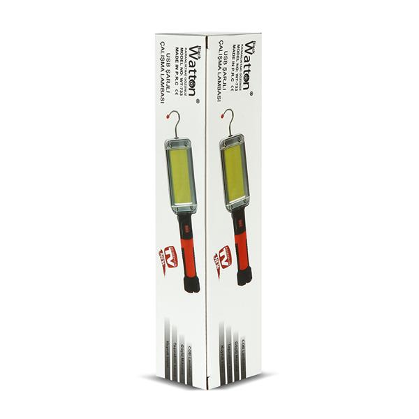 Usb Şarjlı Oto Tamirci Çalışma Lambası Watton Wt-733