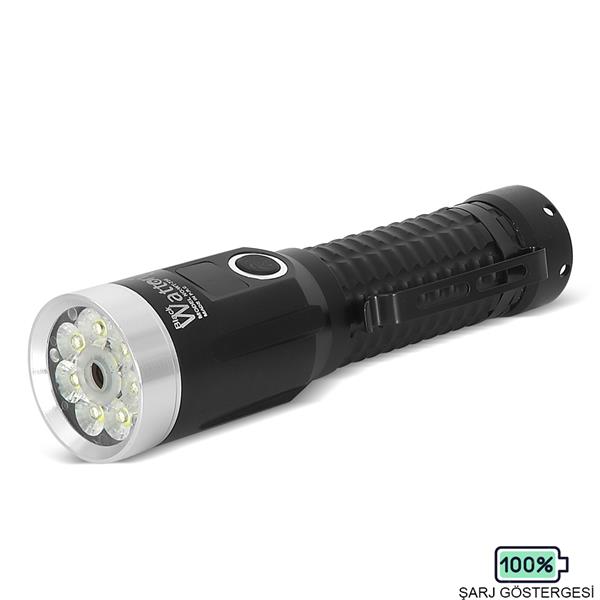 2800 LÜMEN ÖZEL SERİ YEŞİL LAZER ÖZELLİKLİ MIKNATISLI WATTON WT-735