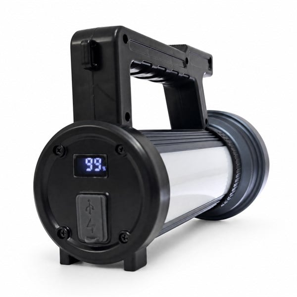100W IŞIK GÜCÜNDE 7800 LÜMEN ŞARJLI GÜVENLİK FENERİ WT-399