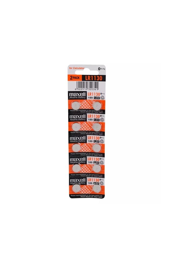 Maxell LR1130/189/AG10 Alkalin Pil