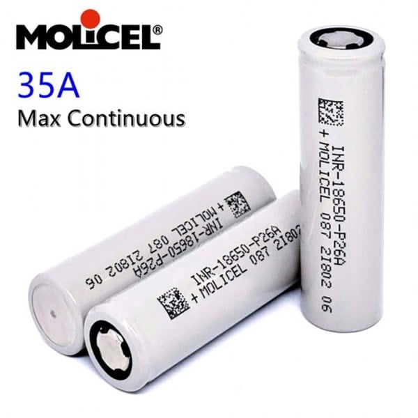 MOLİCELL 26P 18650 3.7 V 2600 MAH