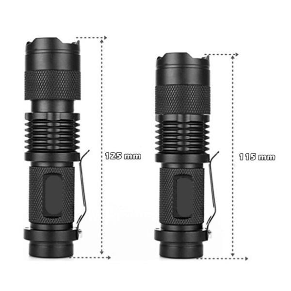 Gold Orion OR-87 Cree LED Zoomlu Şarjlı Cep Feneri - 200m Işık Mesafesi, Yağmur Suyu Geçirmez