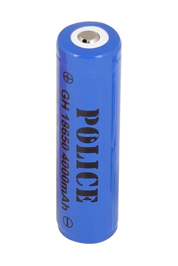 Police 18650 3.7V 4000 mAh Akım Korumalı Şarjlı Li-ion Pil